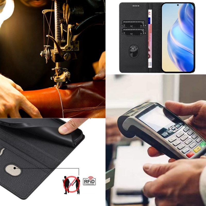Flip Cover Til Xiaomi 15 Pro Rfid-blokerende Kunstlæder