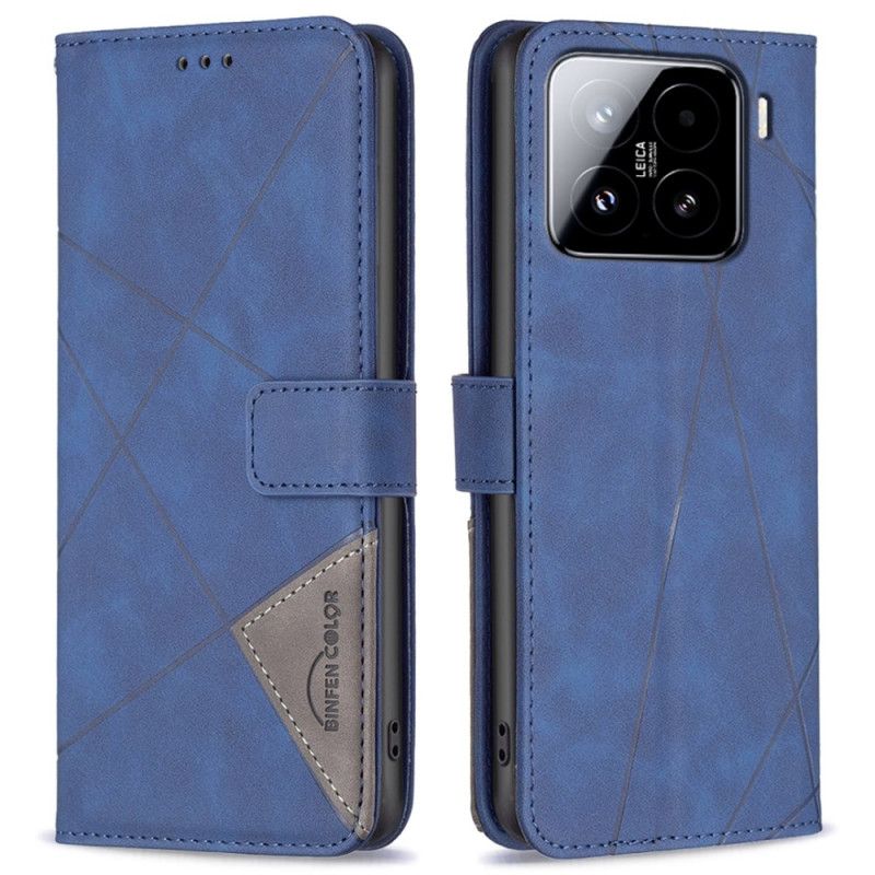 Flip Cover Xiaomi 15 Pro Binfen Farve Geometri