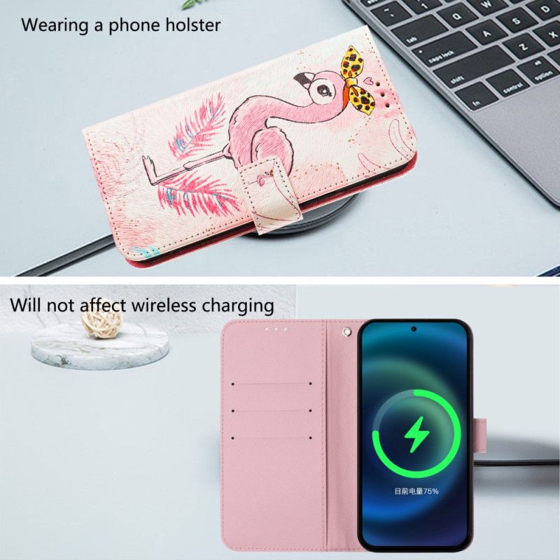 Flip Cover Xiaomi 15 Pro Fuglemønster