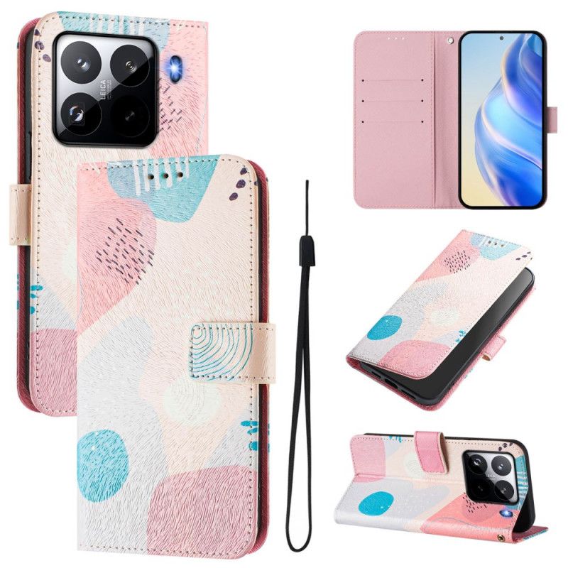 Flip Cover Xiaomi 15 Pro Graffitimønster