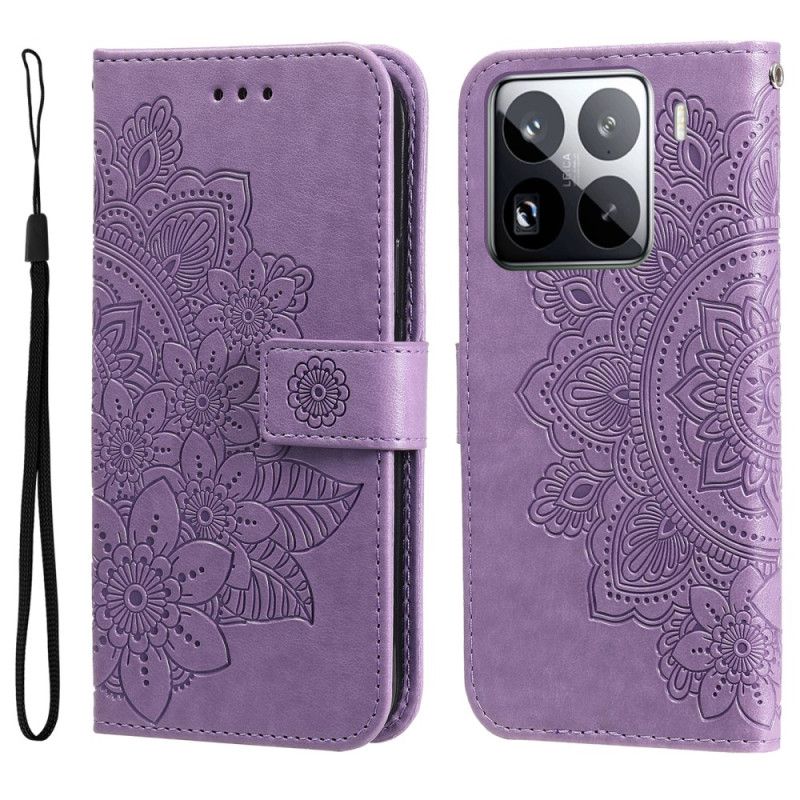 Flip Cover Xiaomi 15 Pro Mandala-print