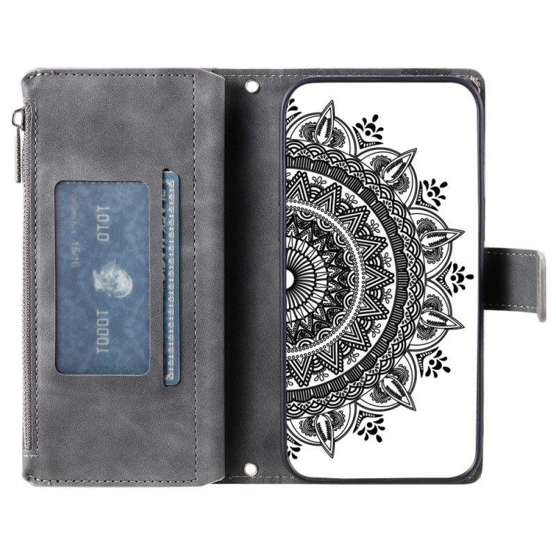 Flip Cover Xiaomi 15 Pro Pung Med Mandala-ruskindseffekt