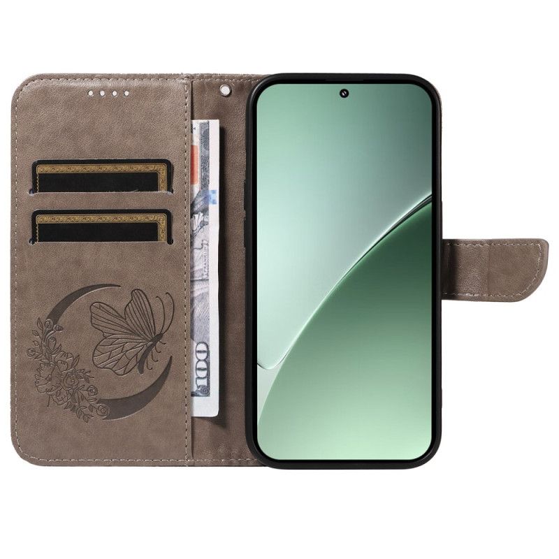 Flip Cover Xiaomi 15 Pro Sommerfugledesign