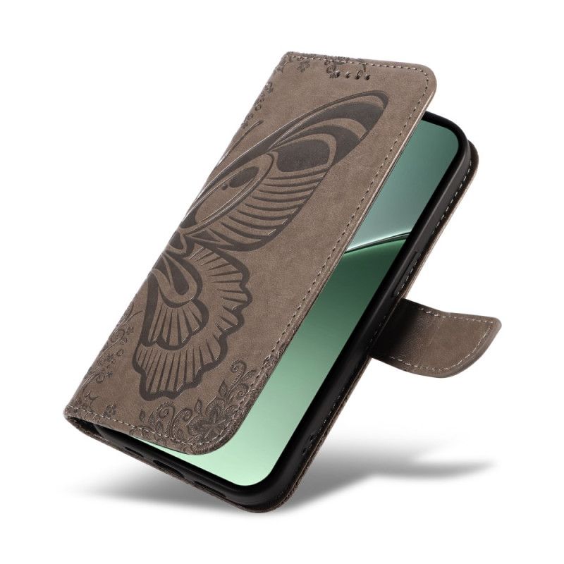 Flip Cover Xiaomi 15 Pro Sommerfugledesign