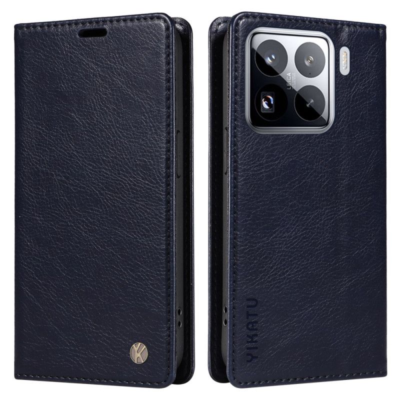 Flip Cover Xiaomi 15 Pro Yikatu Lædereffekt