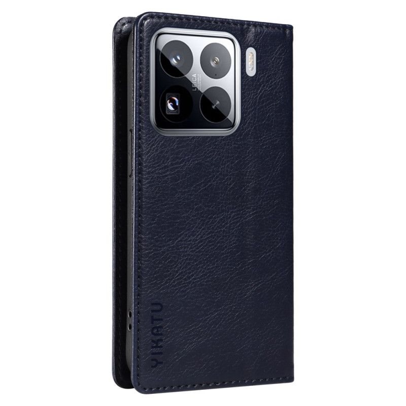 Flip Cover Xiaomi 15 Pro Yikatu Lædereffekt