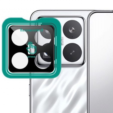 Hærdet Glaslinsebeskytter Til Xiaomi 15 Pro Med Selvjusterende Ramme