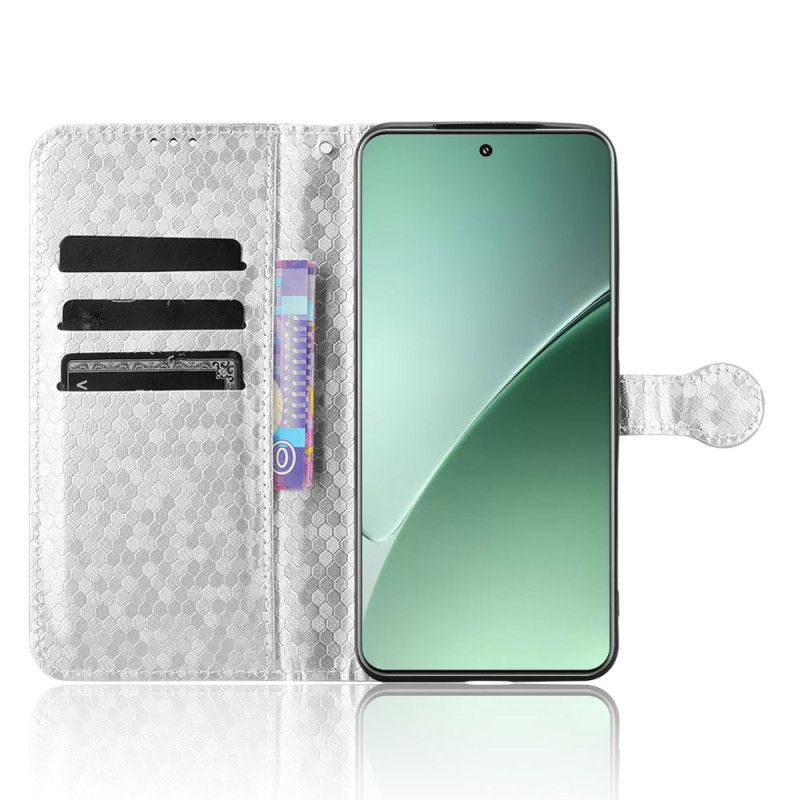 Læder Cover Xiaomi 15 Pro Glitterprikker