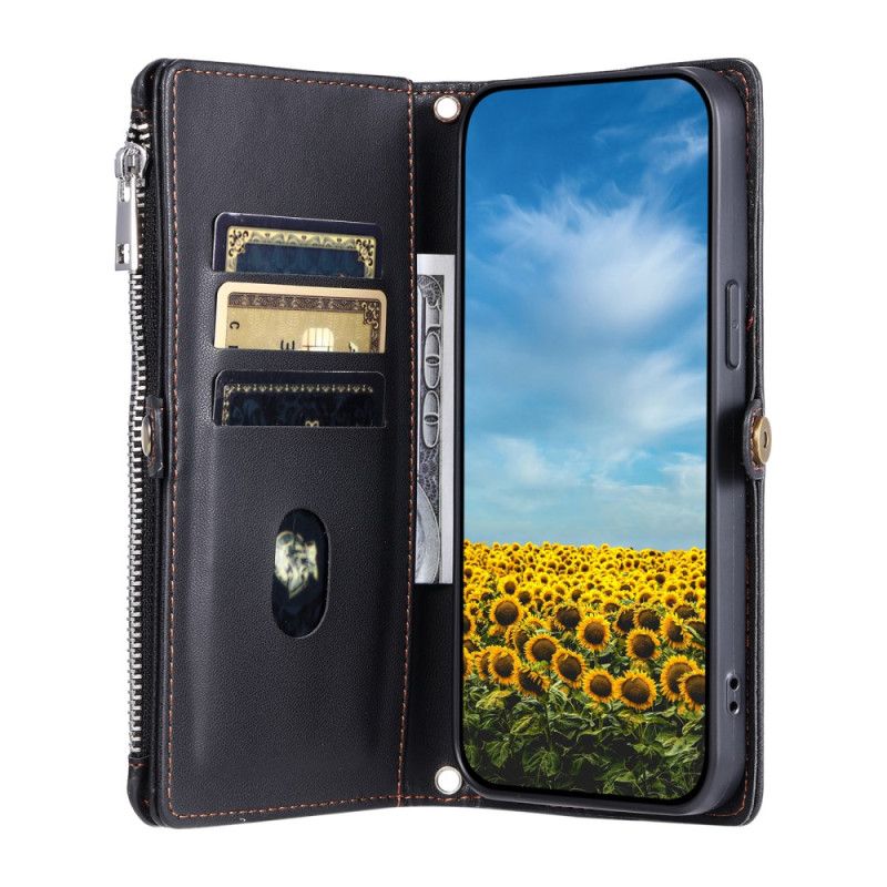 Læder Cover Xiaomi 15 Pro Premium-rem Og Skulderrem