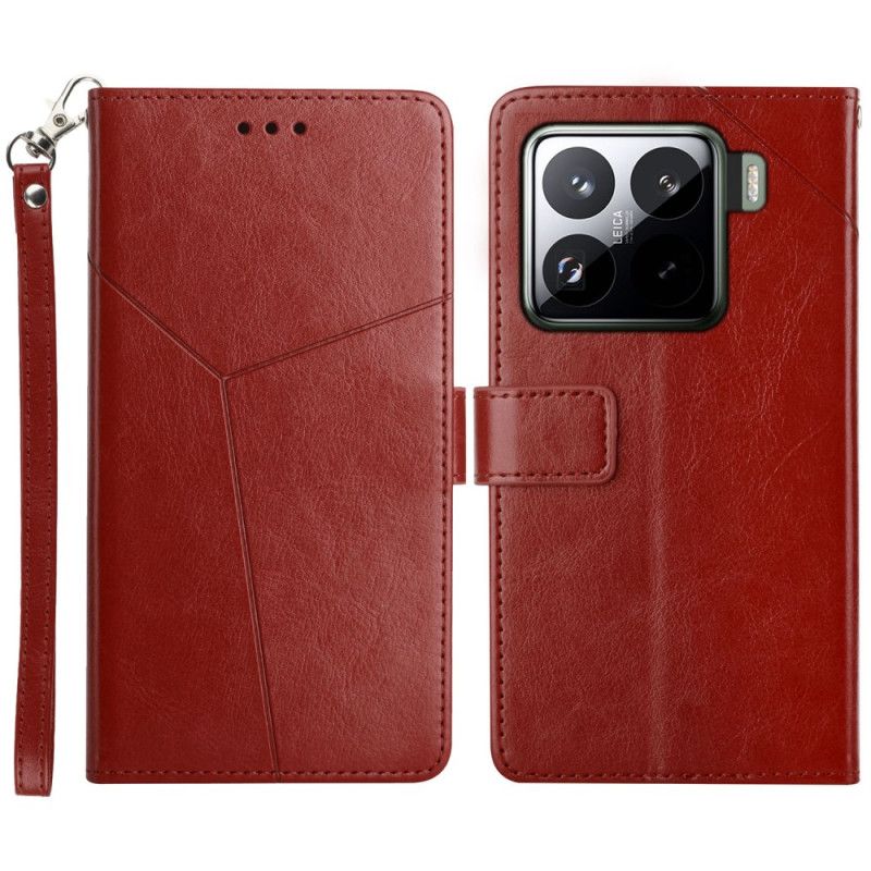 Læder Cover Xiaomi 15 Pro Rem Med Y-design