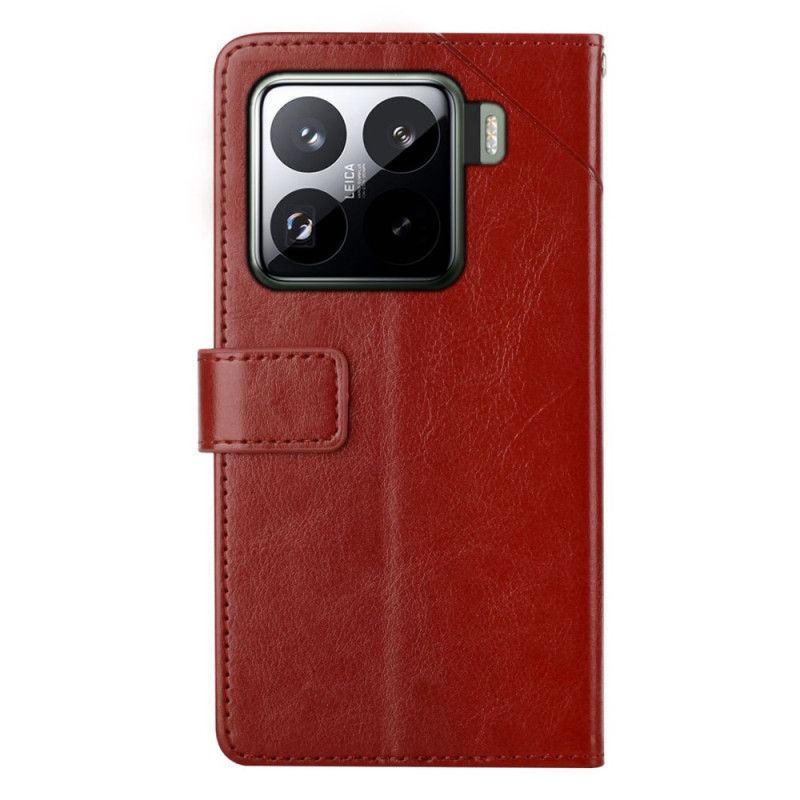 Læder Cover Xiaomi 15 Pro Rem Med Y-design