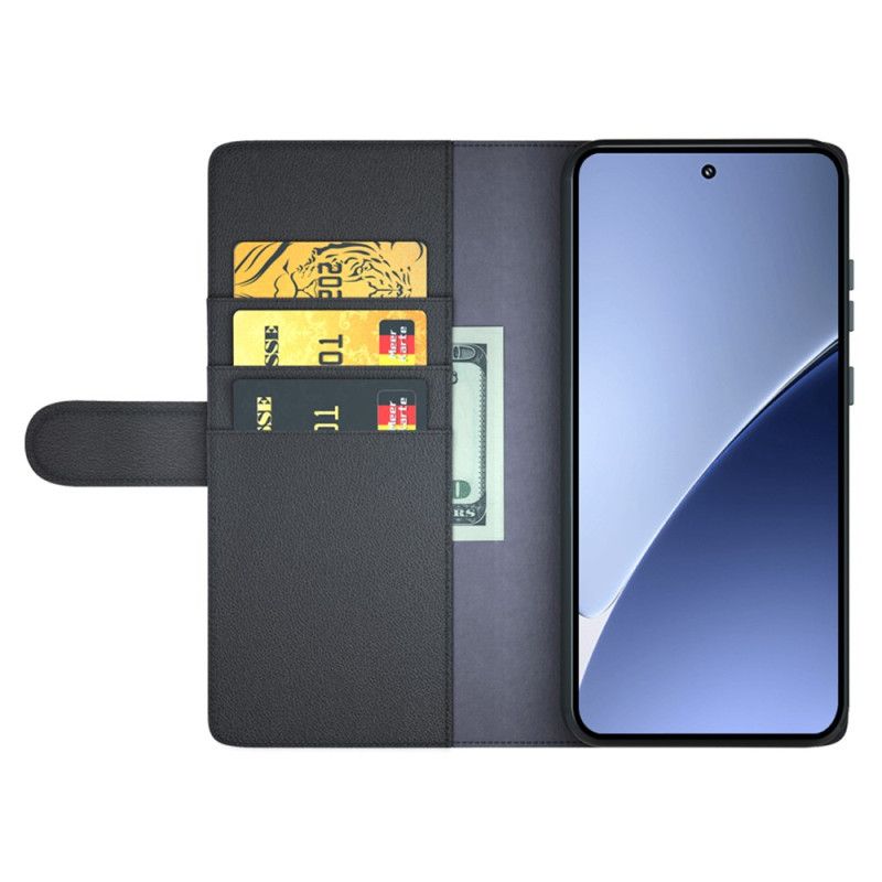 Læder Cover Xiaomi 15 Pro Telefon Etui Ægte Læder