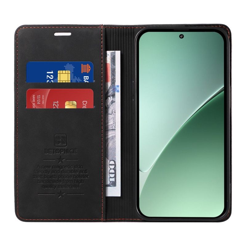 Læder Cover Xiaomi 15 Pro Telefon Etui Betopnice