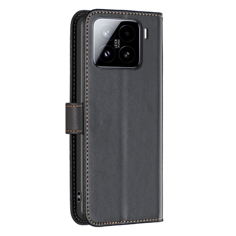 Læder Cover Xiaomi 15 Pro Telefon Etui Binfen-farve