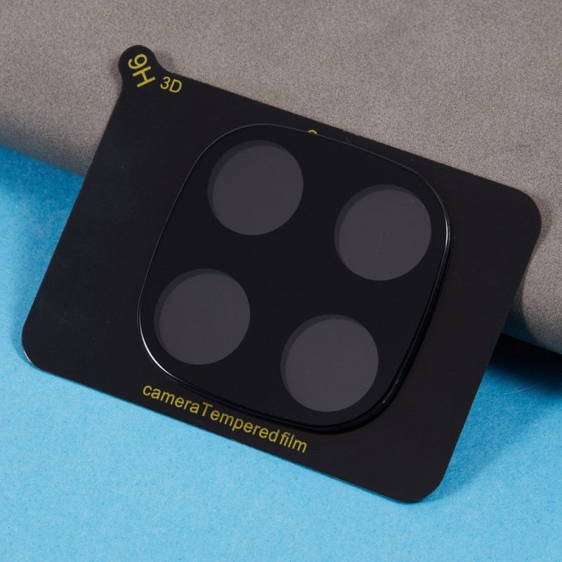 Beskyttelseslinse Til Xiaomi Redmi Note 14 Pro 5g / Poco X7 Kamera (sort Version)