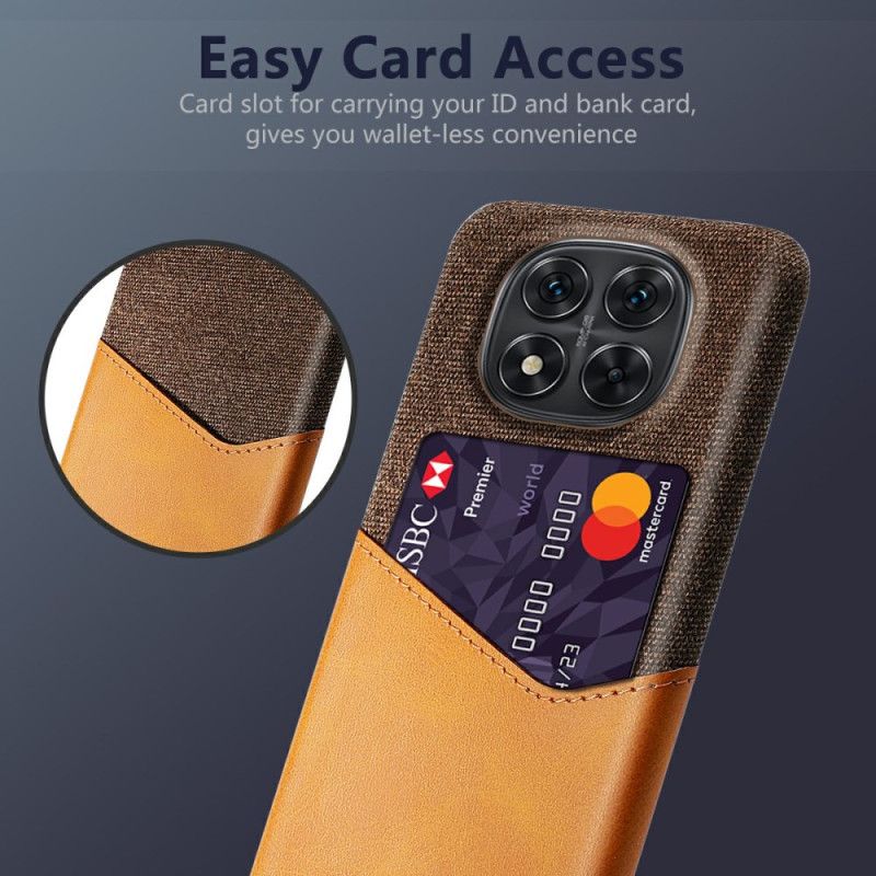 Cover Poco X7 5g Kortholder