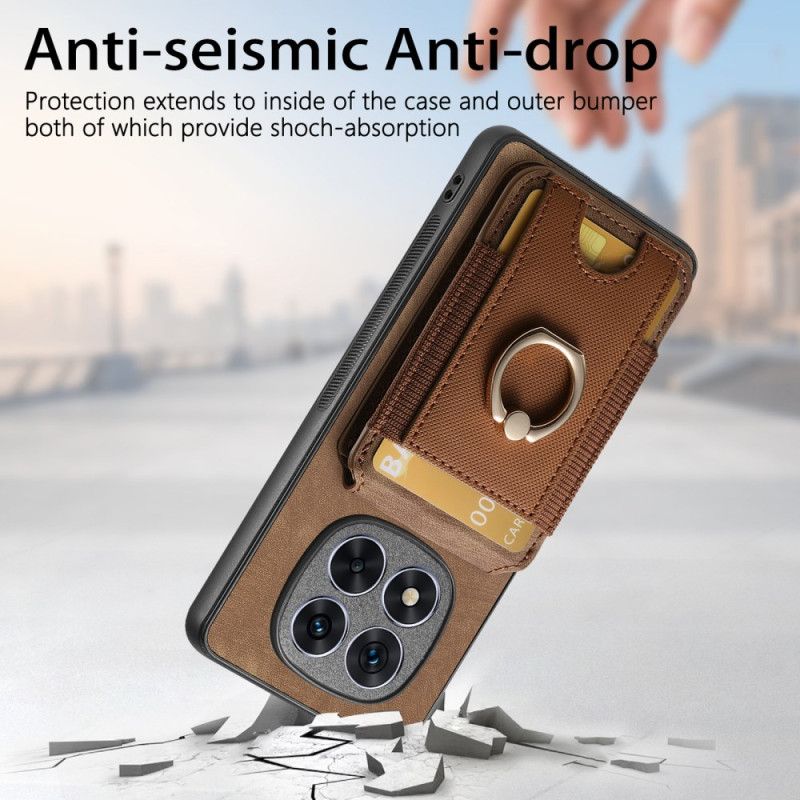 Cover Poco X7 5g Magnetisk Kortholder Med Lodret Klap