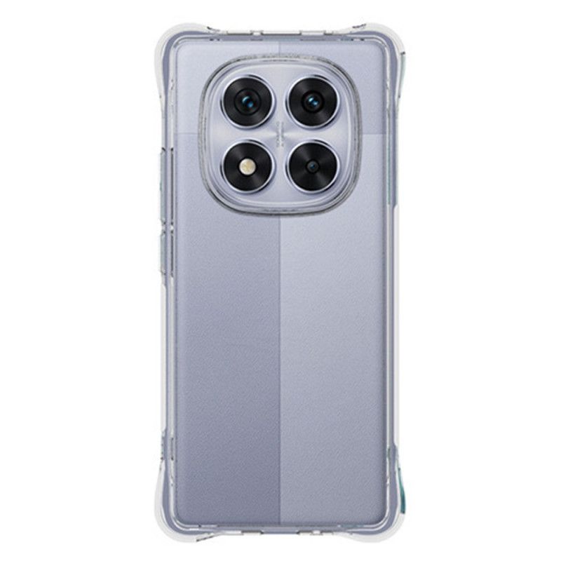 Cover Poco X7 5g Telefon Etui Forstærket Transparent Med Skærmbeskytter