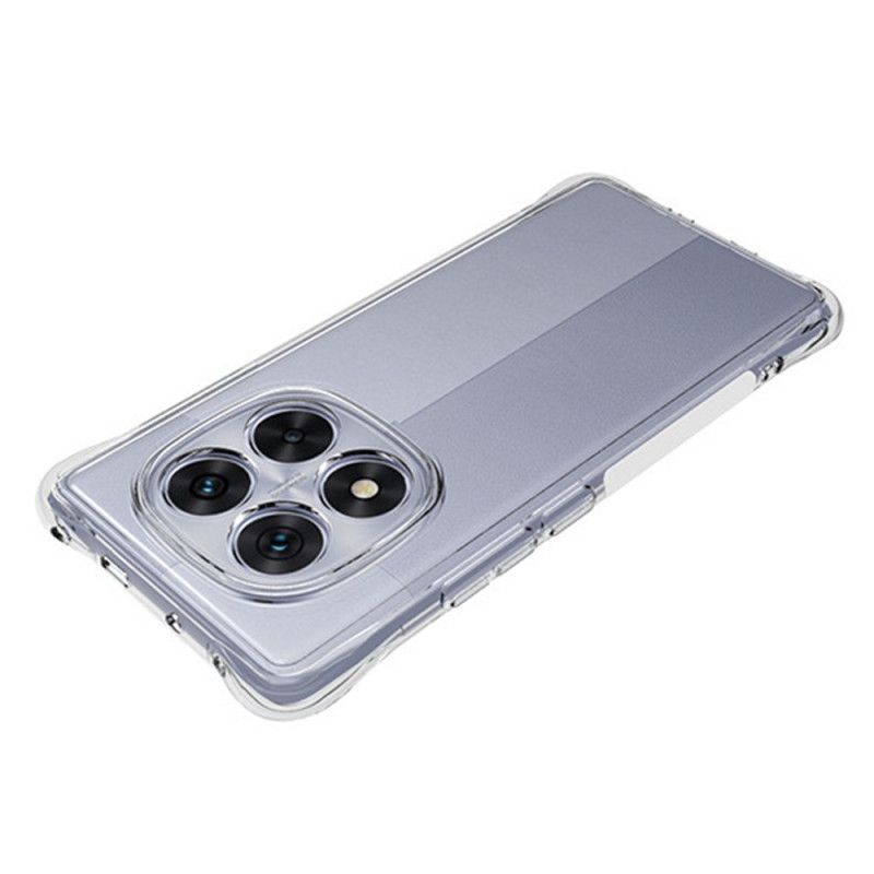 Cover Poco X7 5g Telefon Etui Forstærket Transparent Med Skærmbeskytter