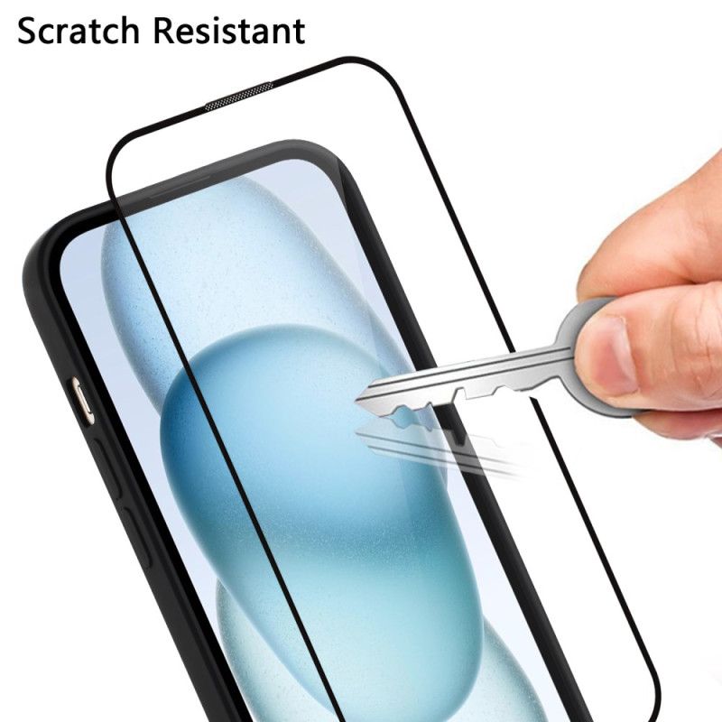 Cover Poco X7 5g Telefon Etui Forstærket Transparent Med Skærmbeskytter