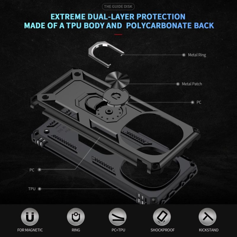 Cover Poco X7 5g Ultra-resistent Ringholder