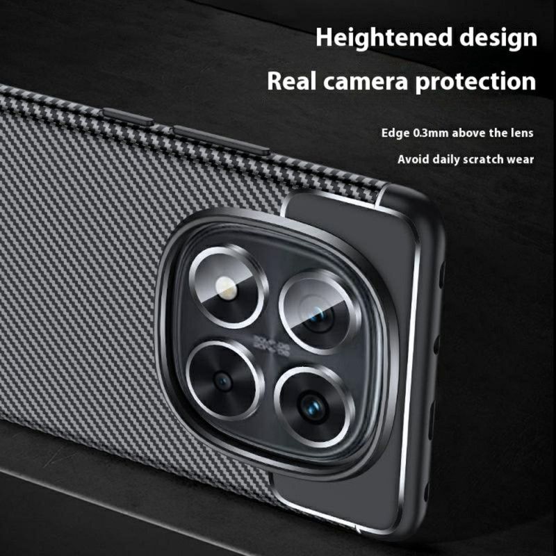 Cover Til Poco X7 5g Klassisk Kulfiber