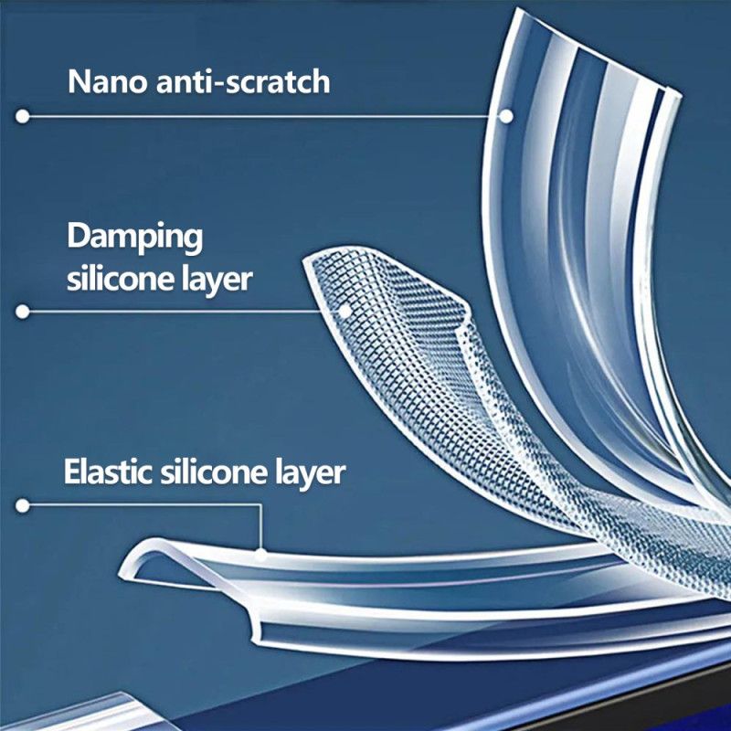 Cover Til Poco X7 5g Transparent Med Forstærkede Hjørner