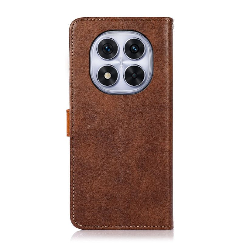 Flip Cover Poco X7 5g Guldlås Khazneh