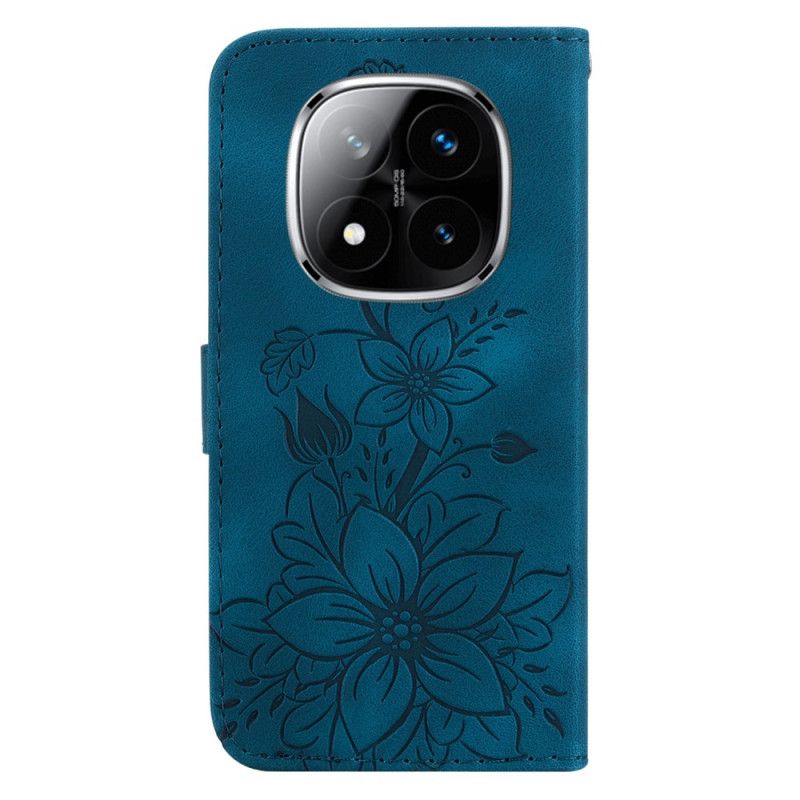 Flip Cover Poco X7 5g Liljemønster