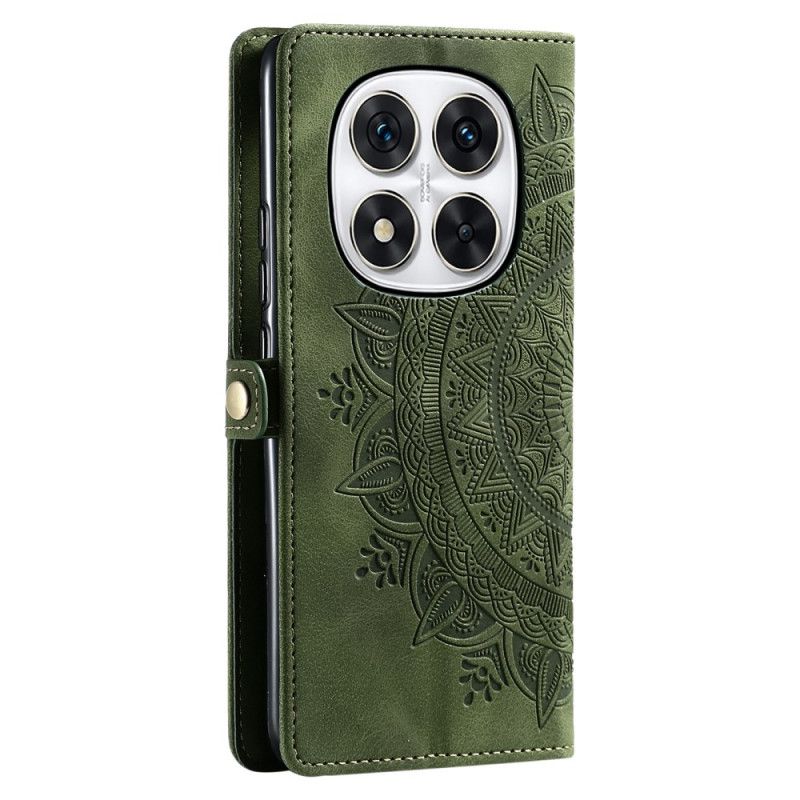 Flip Cover Poco X7 5g Mandala Ruskindseffekt