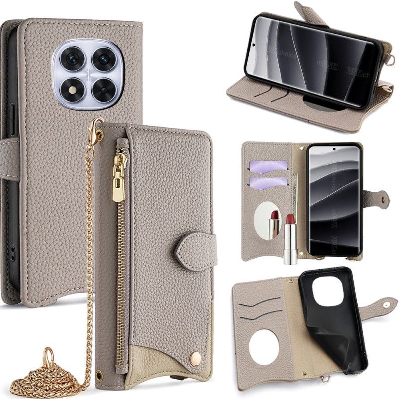 Flip Cover Poco X7 5g Pung Med Kæde