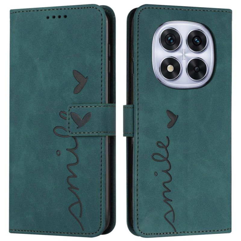 Flip Cover Poco X7 5g Smil