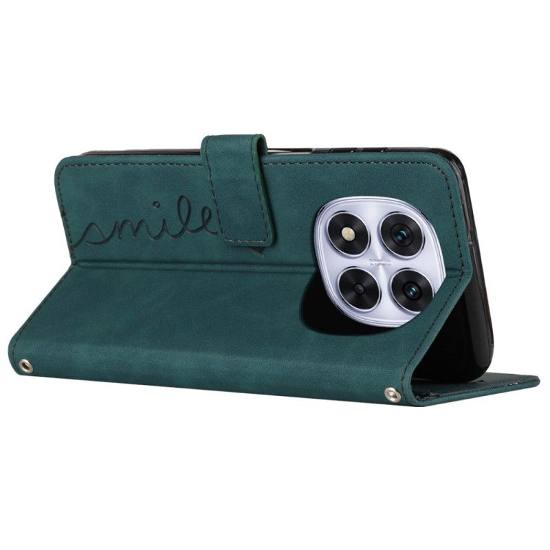 Flip Cover Poco X7 5g Smil