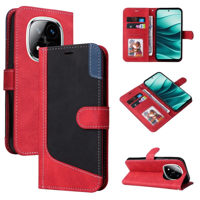 Flip Cover Poco X7 5g Tricolor Med Rem