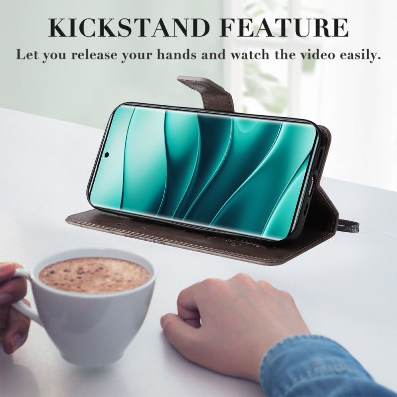 Flip Cover Til Poco X7 5g Kæmpesommerfugle