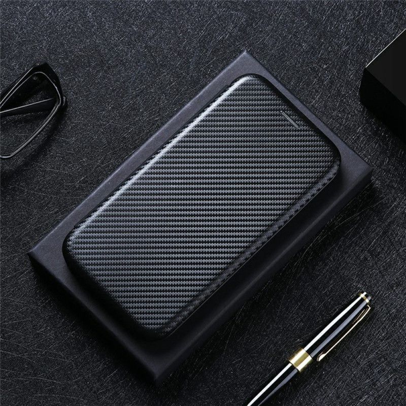 Flip Cover Til Poco X7 5g Kulfiber