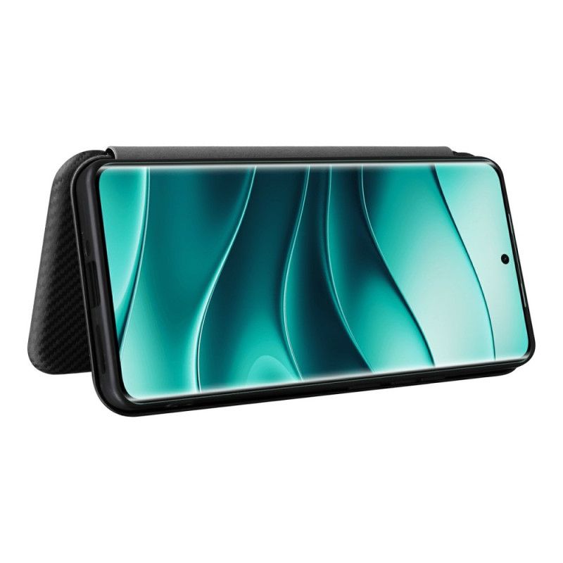 Flip Cover Til Poco X7 5g Kulfiber