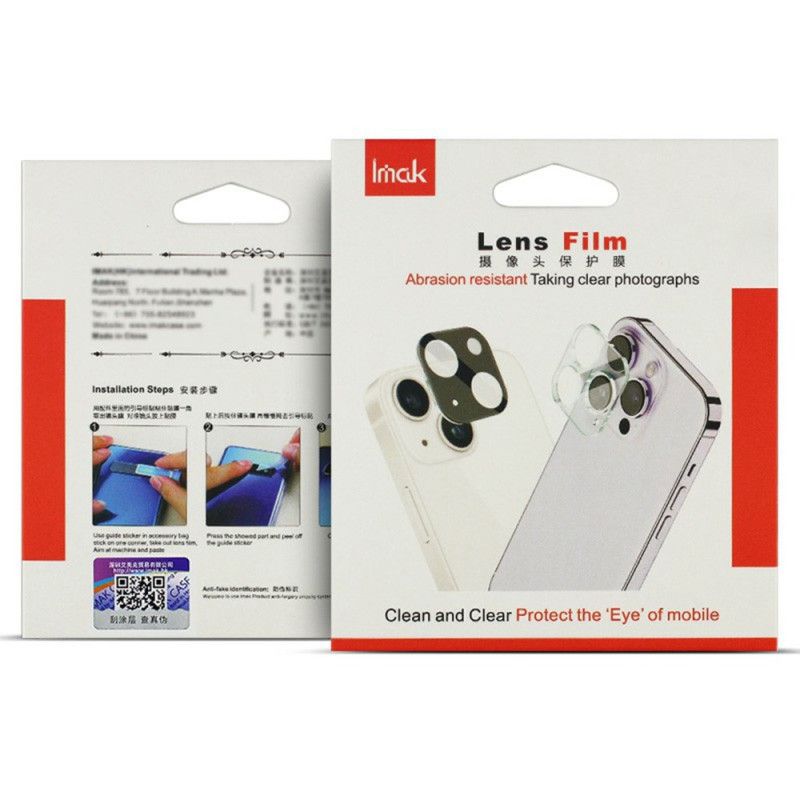 Hærdet Glasbeskyttelseslinse Til Xiaomi Redmi Note 14 Pro 5g / Poco X7 (sort Version)