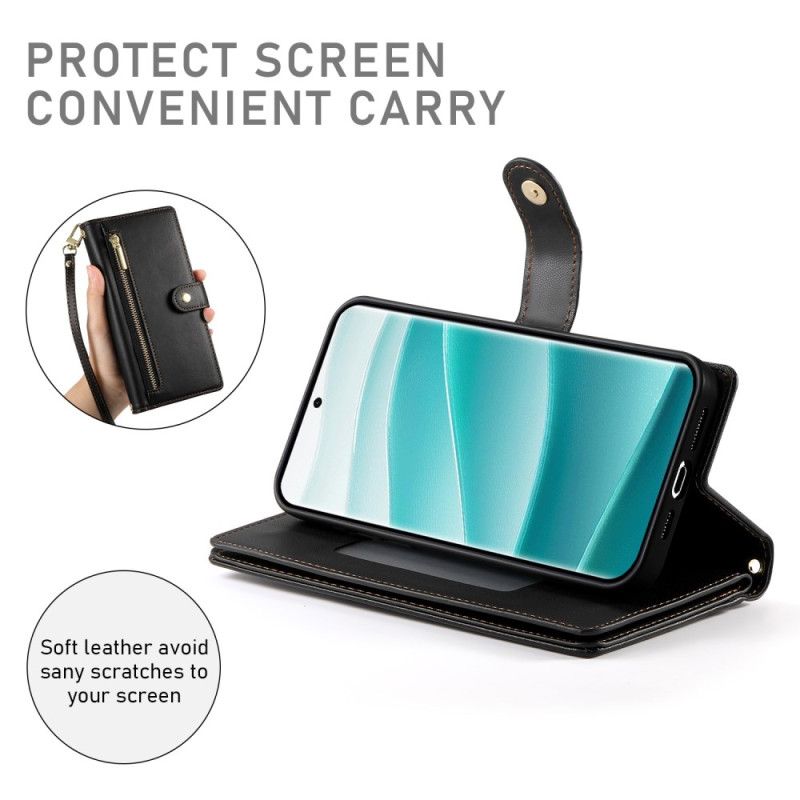 Læder Cover Poco X7 5g Premium Pung