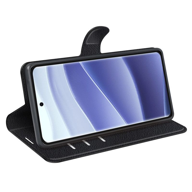 Læder Cover Poco X7 5g Telefon Etui Klassisk Litchi-kunstlæder