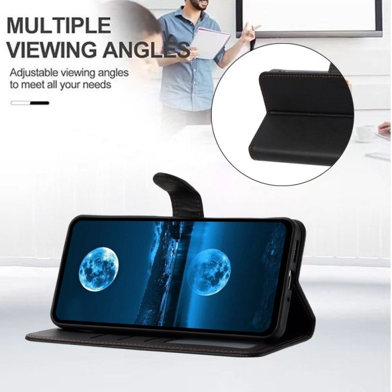 Læder Cover Poco X7 5g Telefon Etui Kunstlædereffekt