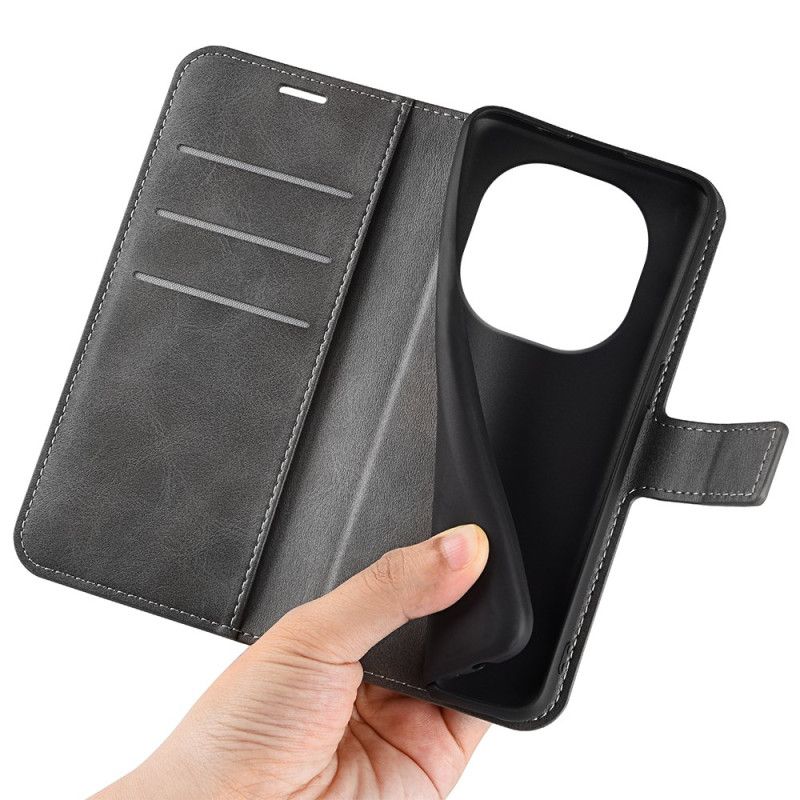 Læder Cover Poco X7 5g Telefon Etui Læderstil