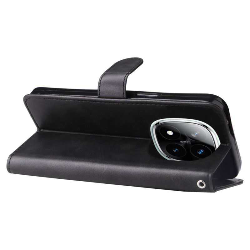 Læder Cover Poco X7 5g Telefon Etui Lynlåslomme