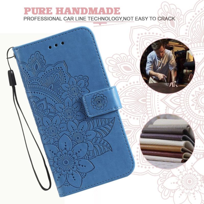 Læder Cover Poco X7 5g Telefon Etui Mandala-print