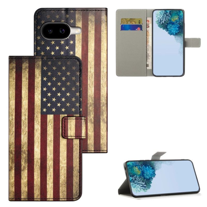 Flip Cover Google Pixel 10a Amerikansk Flag
