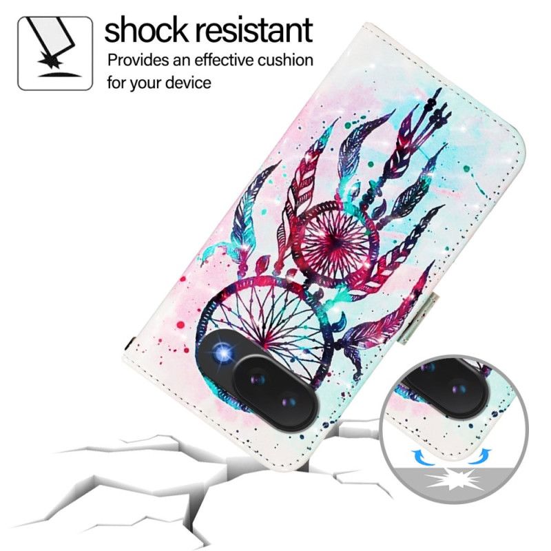 Flip Cover Google Pixel 10a Farverig Drømmefanger