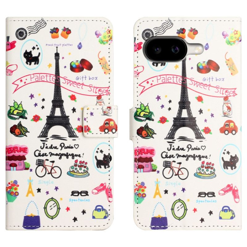 Flip Cover Google Pixel 10a Jeg Elsker Paris