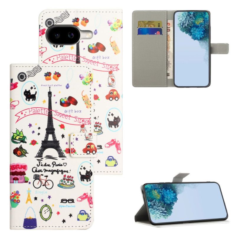 Flip Cover Google Pixel 10a Jeg Elsker Paris
