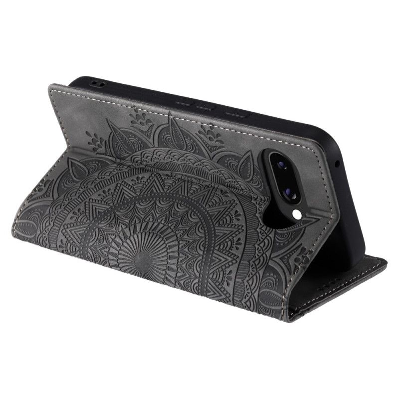 Flip Cover Google Pixel 10a Mandala-pung Med Ruskindseffekt