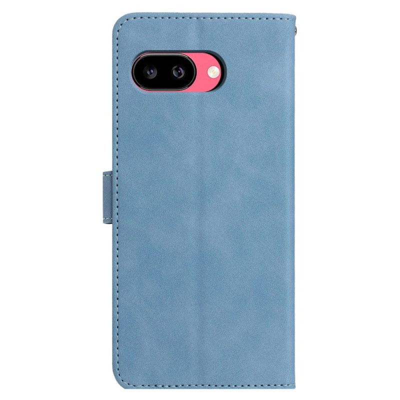 Flip Cover Google Pixel 10a Sommerfugl Og Blomster